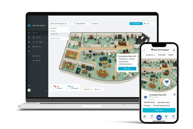 room booking software available on both web and mobile