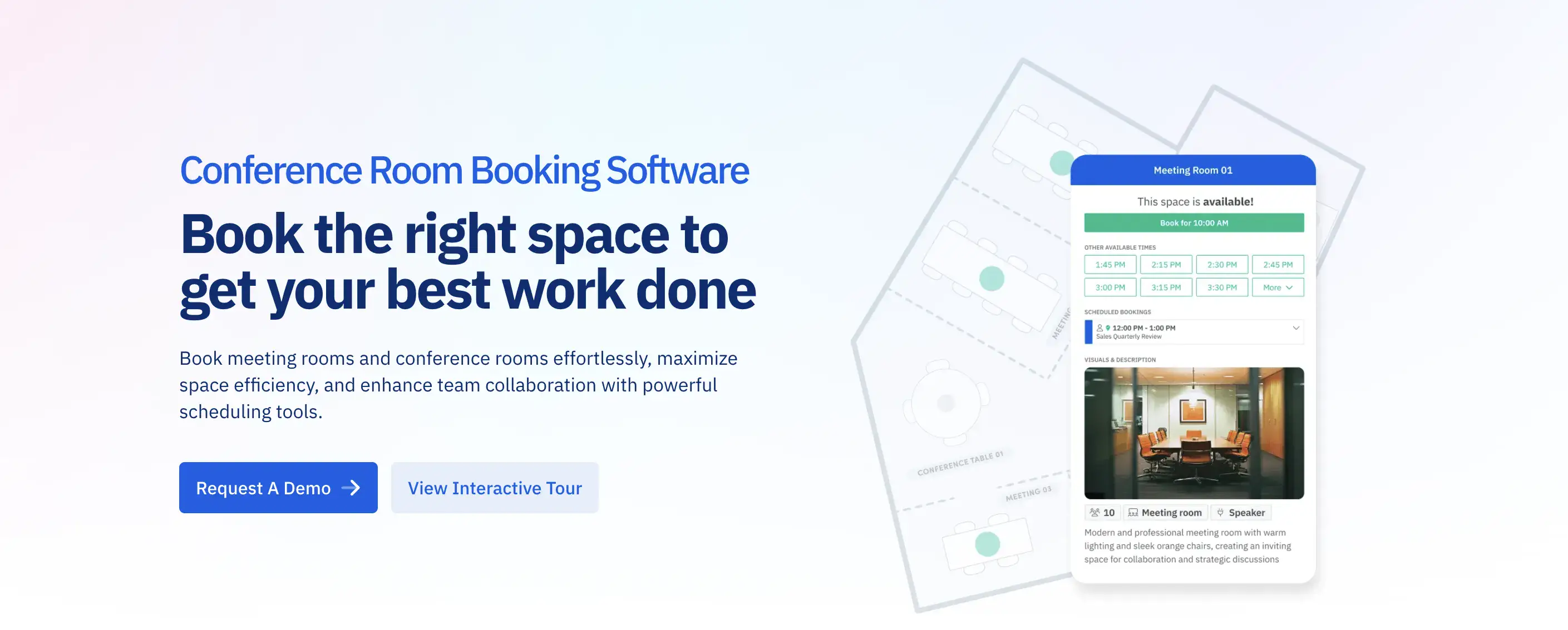 Skedda conference room booking software