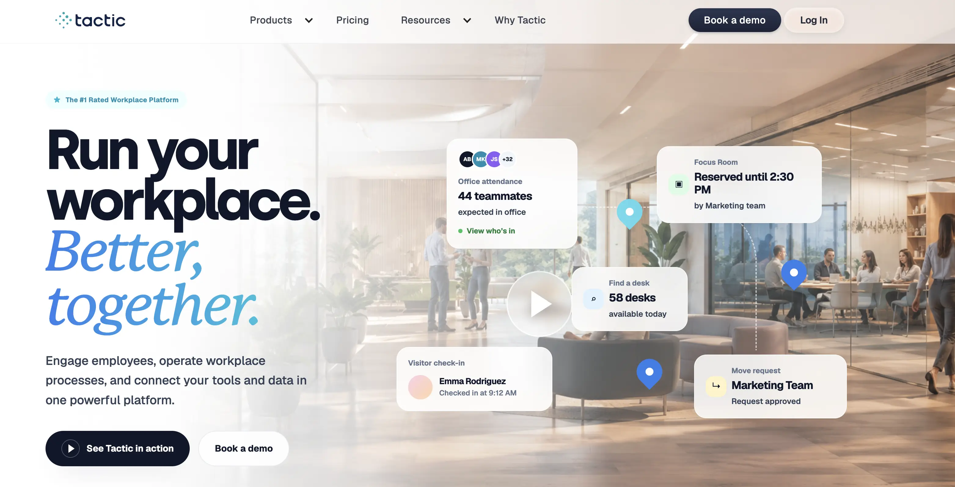 Tactic workplace platform